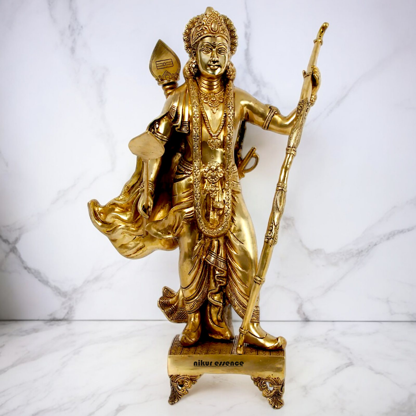 Buy Ram Solid Brass Beautiful Idol - 24 inches