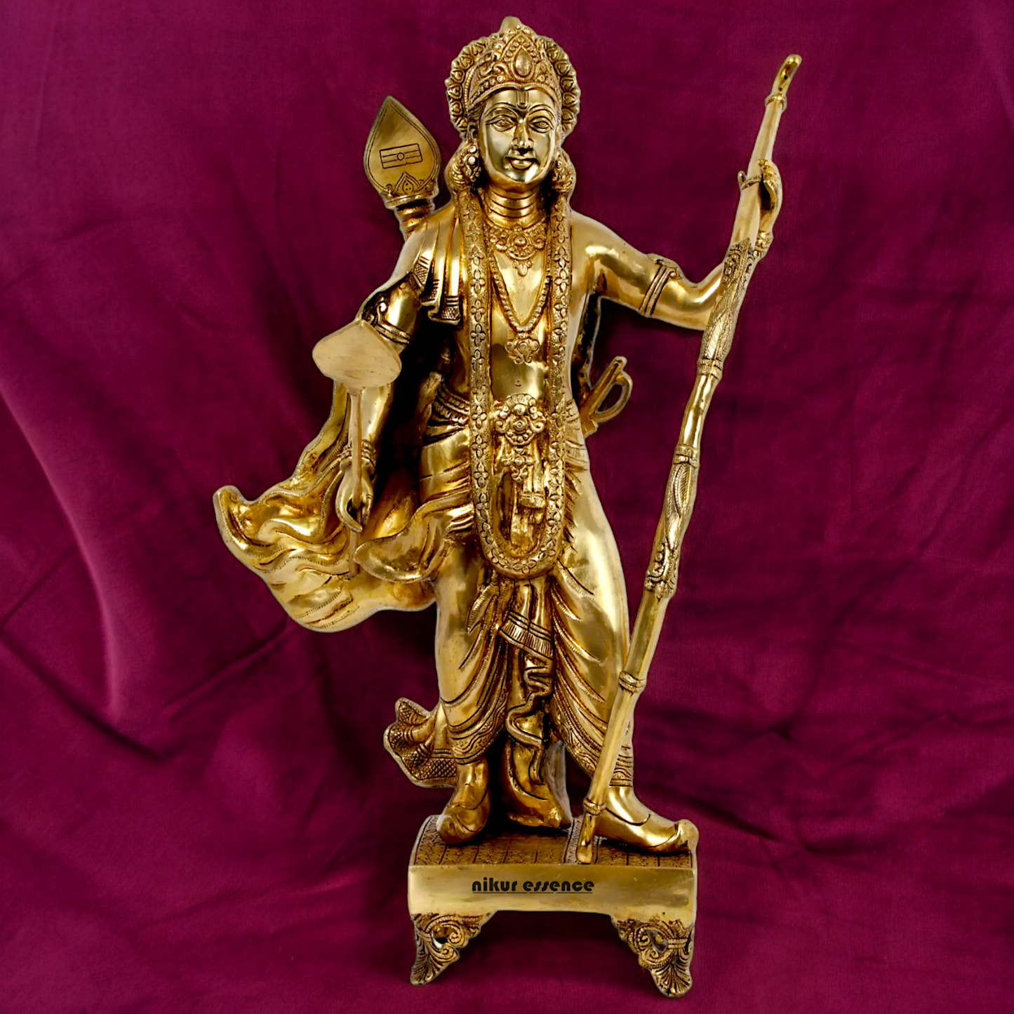 Buy Ram Solid Brass Beautiful Idol - 24 inches