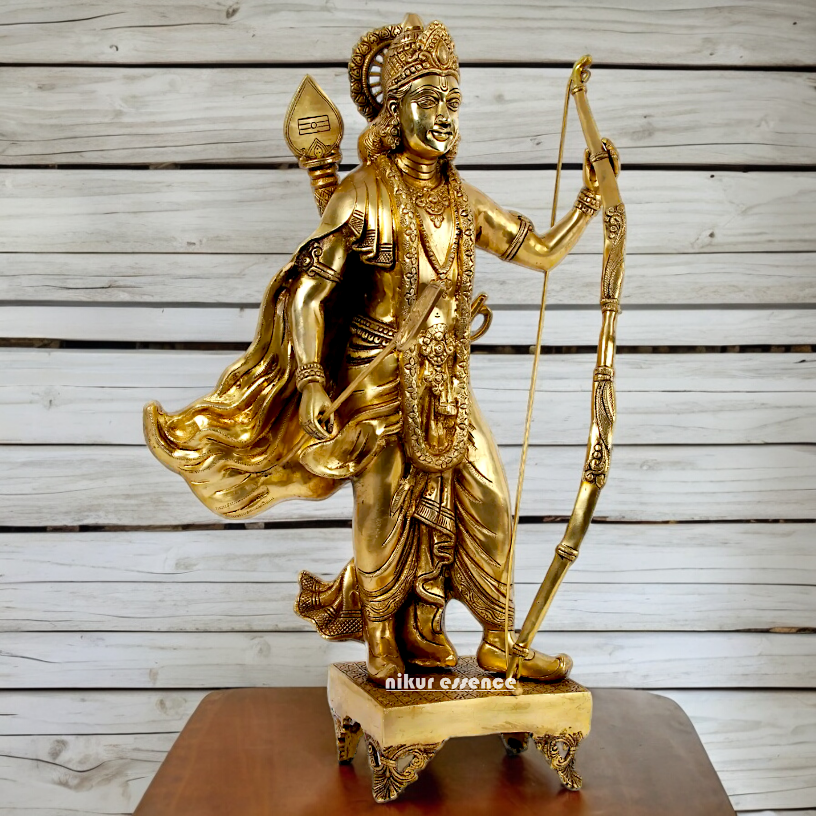 Buy Ram Solid Brass Beautiful Idol - 24 inches