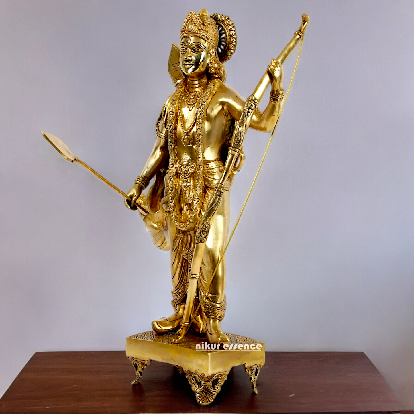 Buy Ram Solid Brass Beautiful Idol - 24 inches