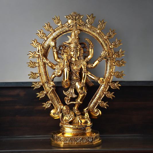 Lord Nataraja Mahadev ji Dance solid brass idol - 16 inches