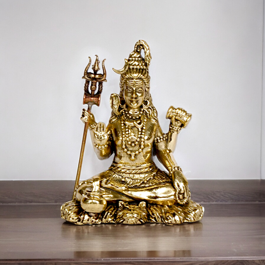 Lord Shiva God Brass idol - 3 inches