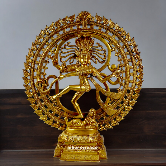 Solid Brass Nataraja Shiv idol - 20 inches