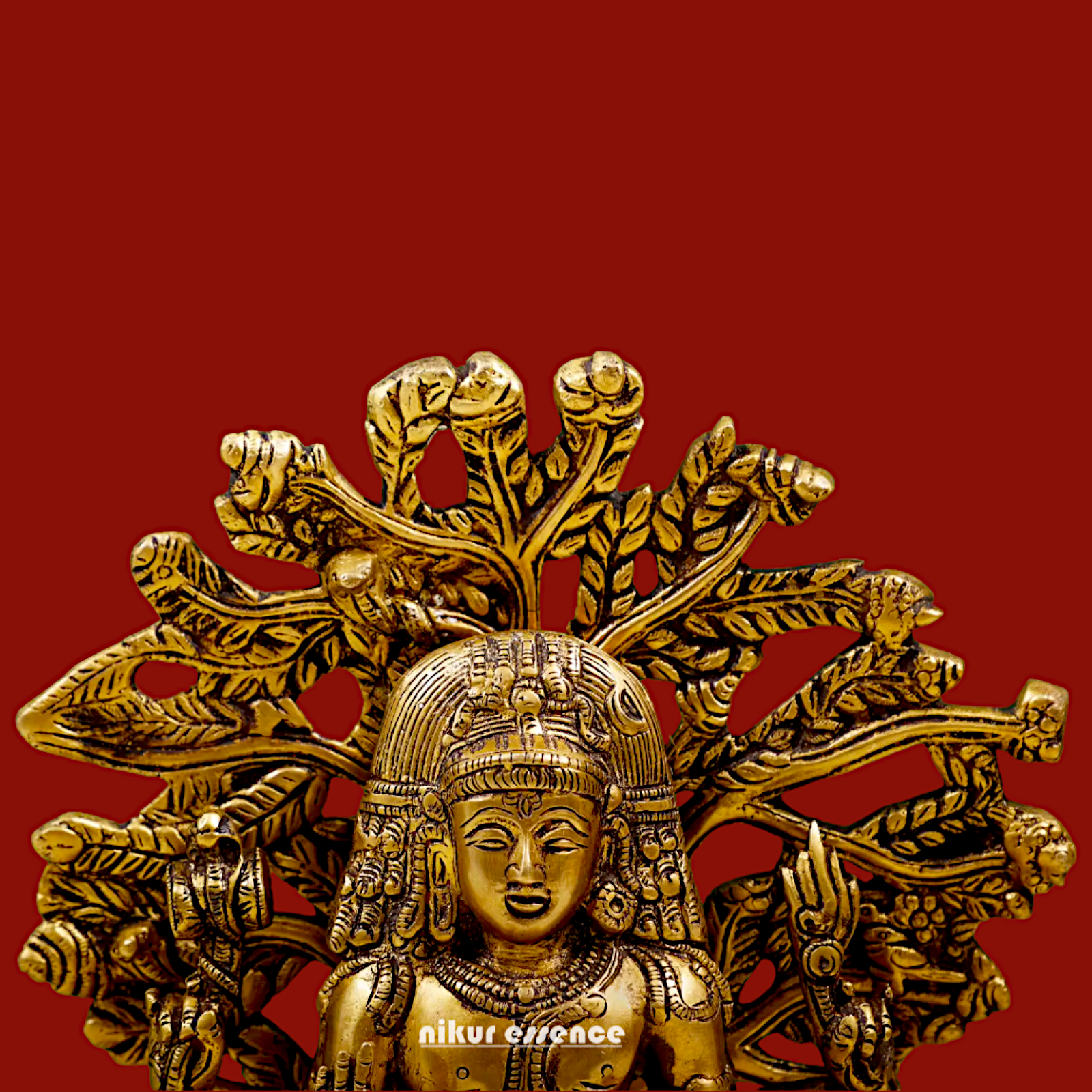 Shop Dakshinamurti Shiva Solid Brass idol - 12 inch