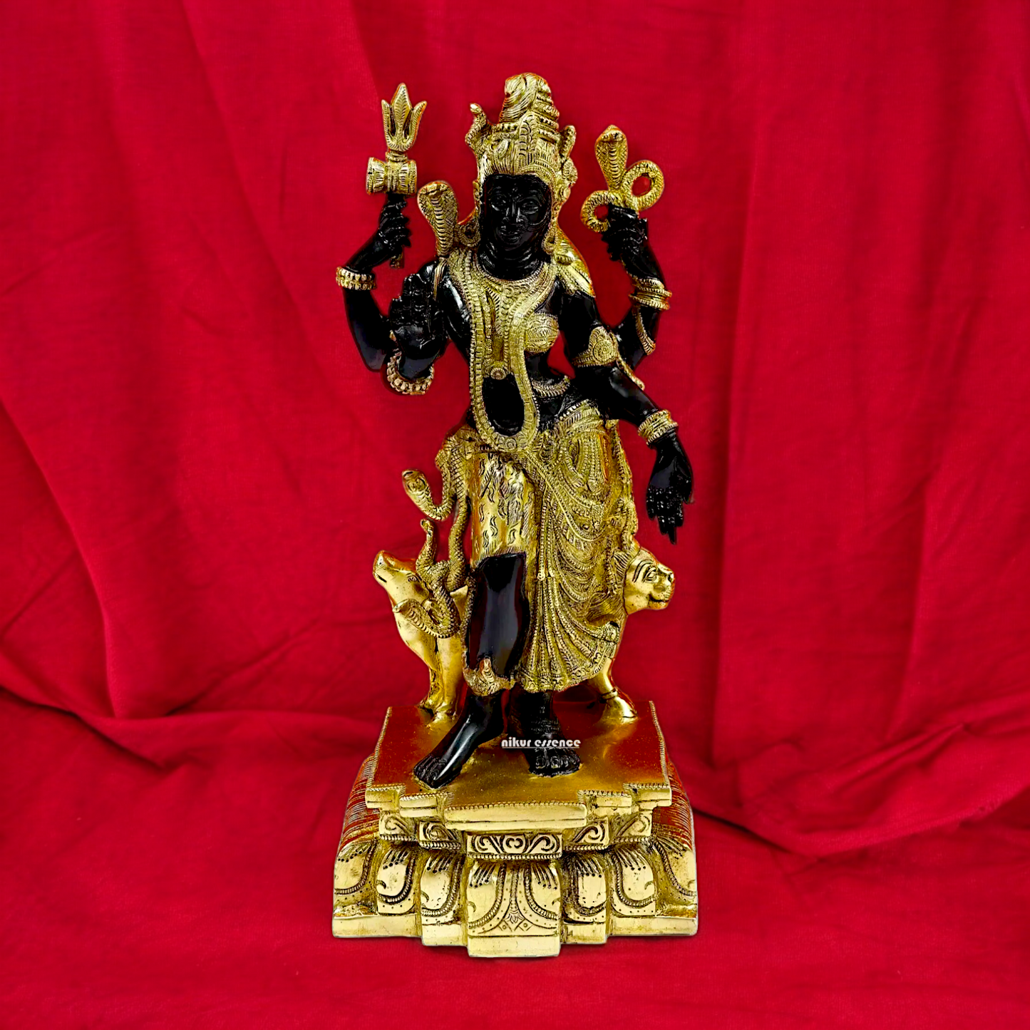 Lord Ardhanarishvara Brass idol - 18 inches