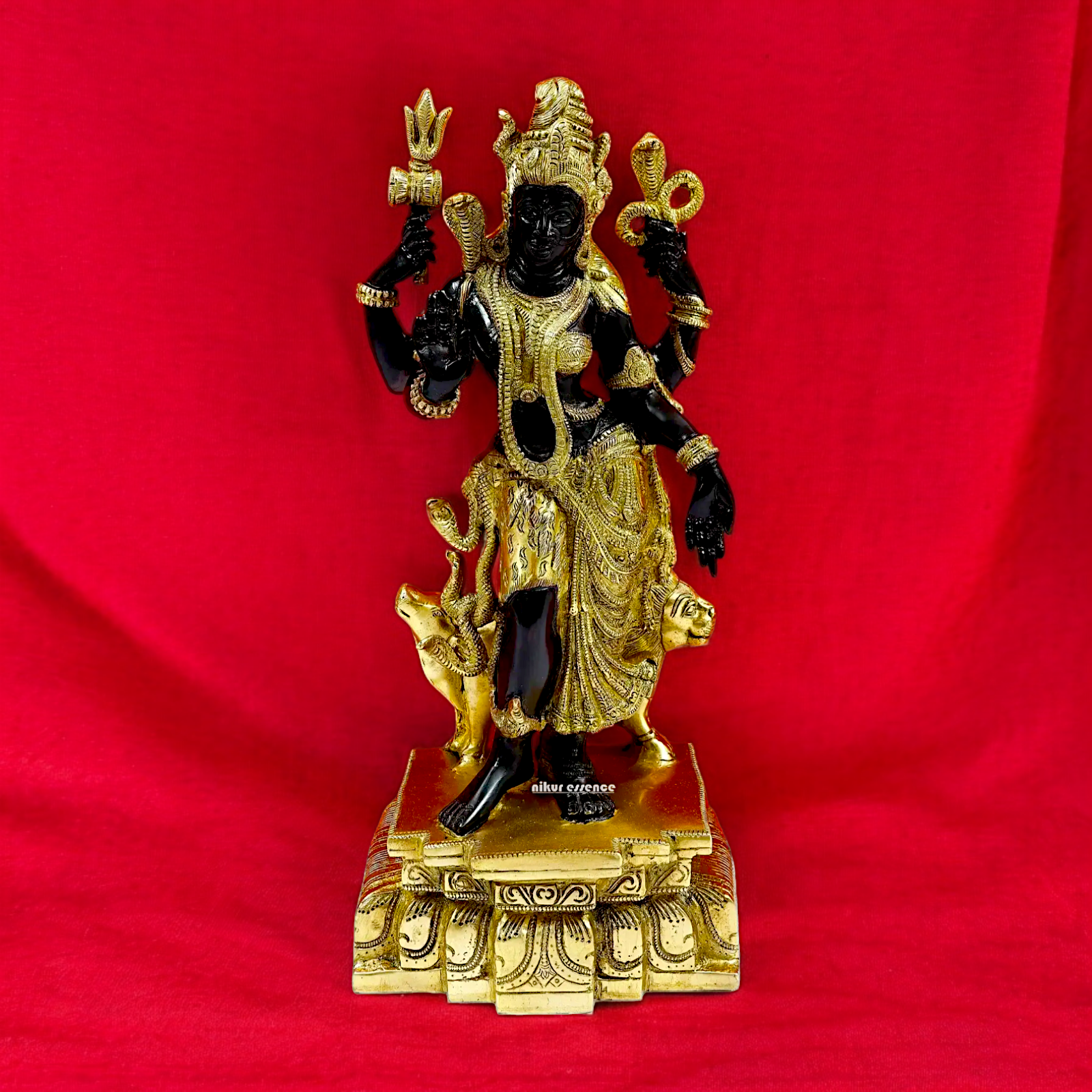 Lord Ardhanarishvara Brass idol - 18 inches