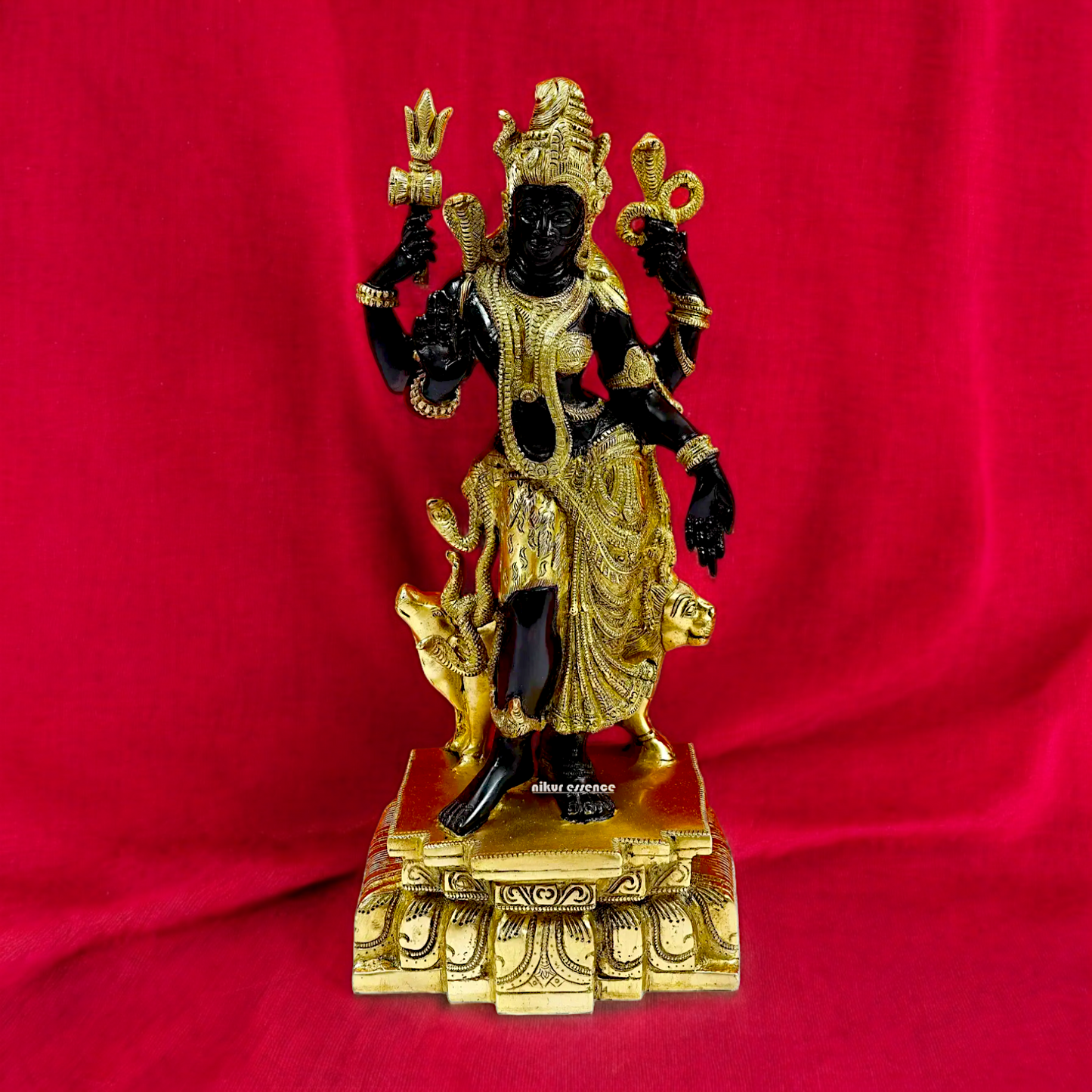 Lord Ardhanarishvara Brass idol - 18 inches