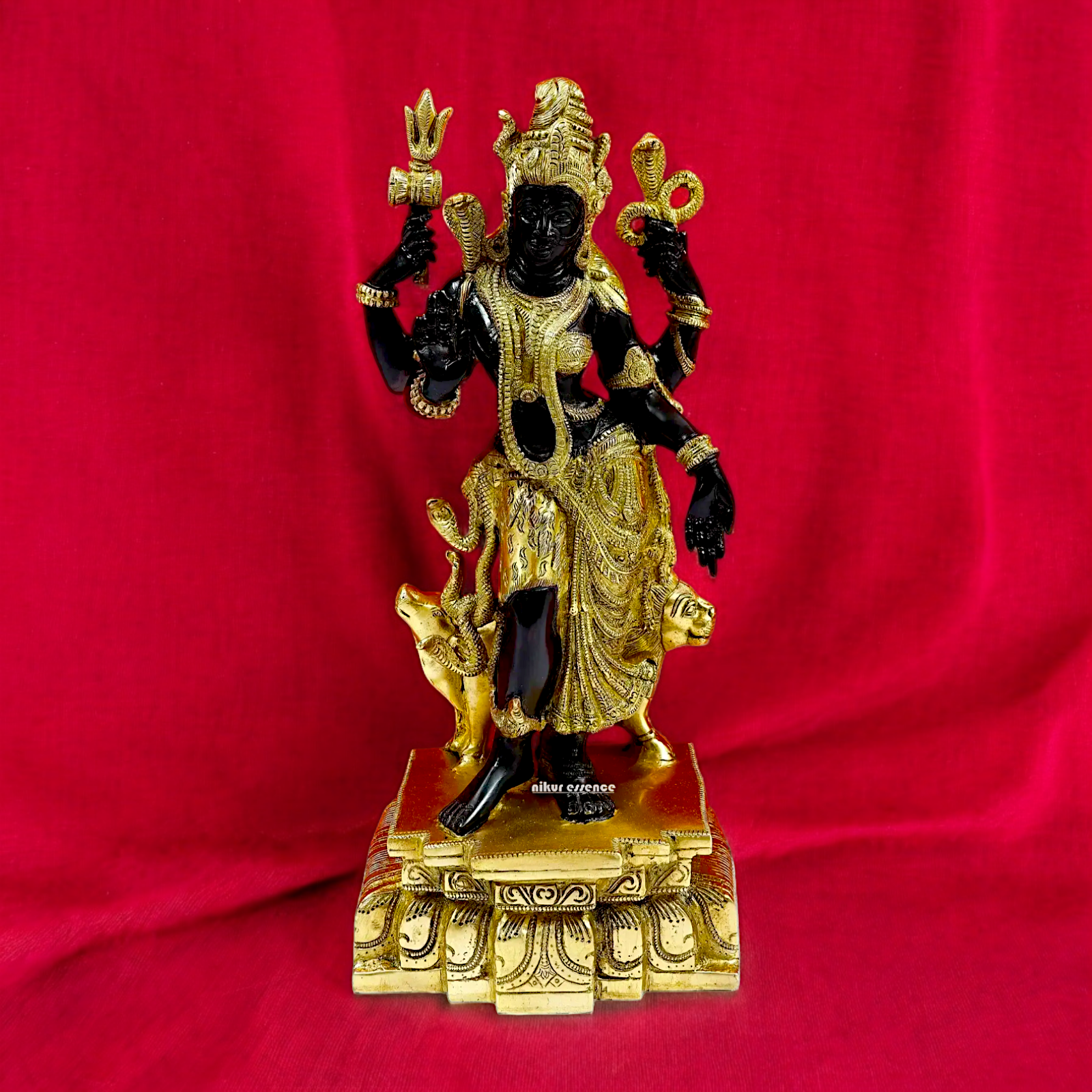 Lord Ardhanarishvara Brass idol - 18 inches