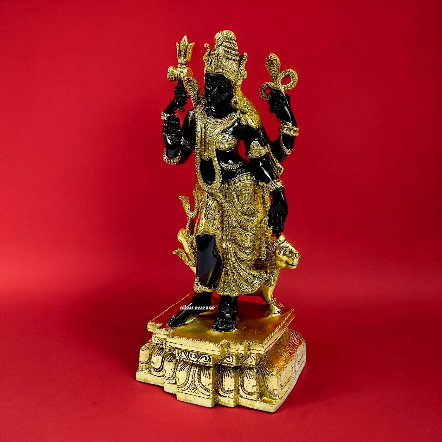 Lord Ardhanarishvara Brass idol - 18 inches