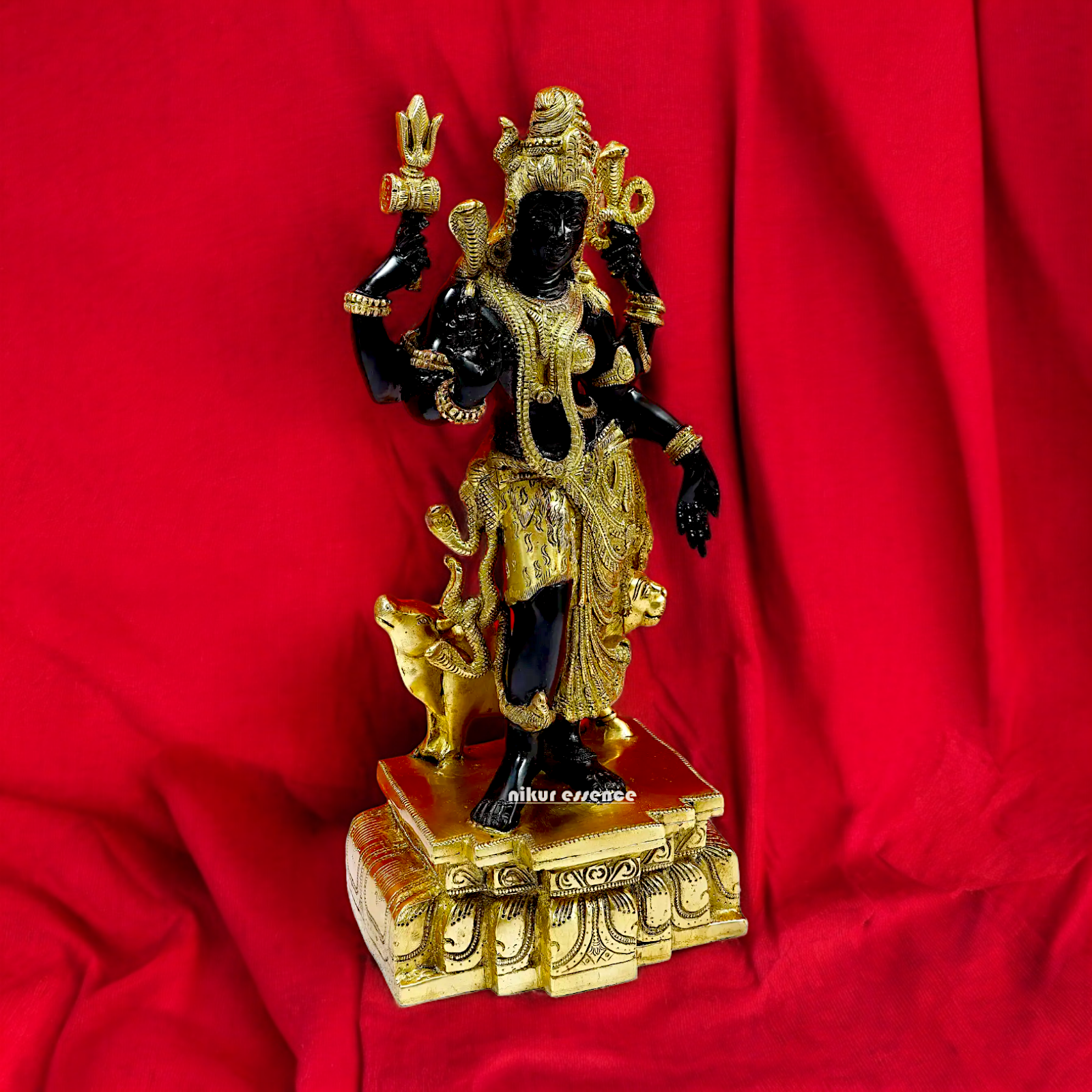 Lord Ardhanarishvara Brass idol - 18 inches