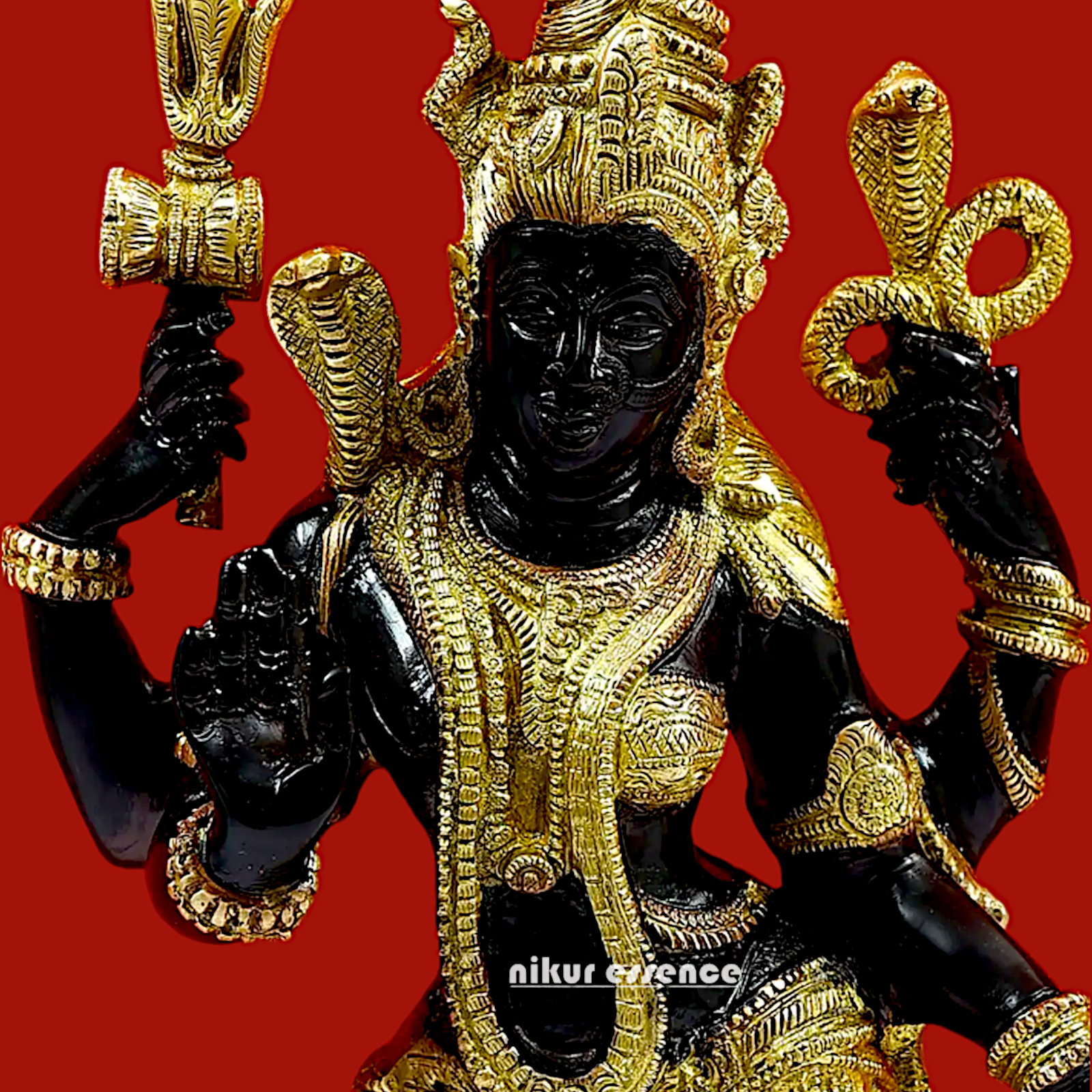 Lord Ardhanarishvara Brass idol - 18 inches