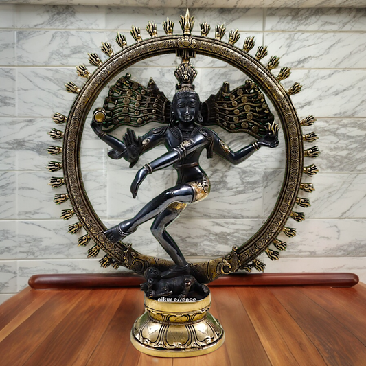 Lord Nataraja Shiva Dance Brass statue - 20 inch