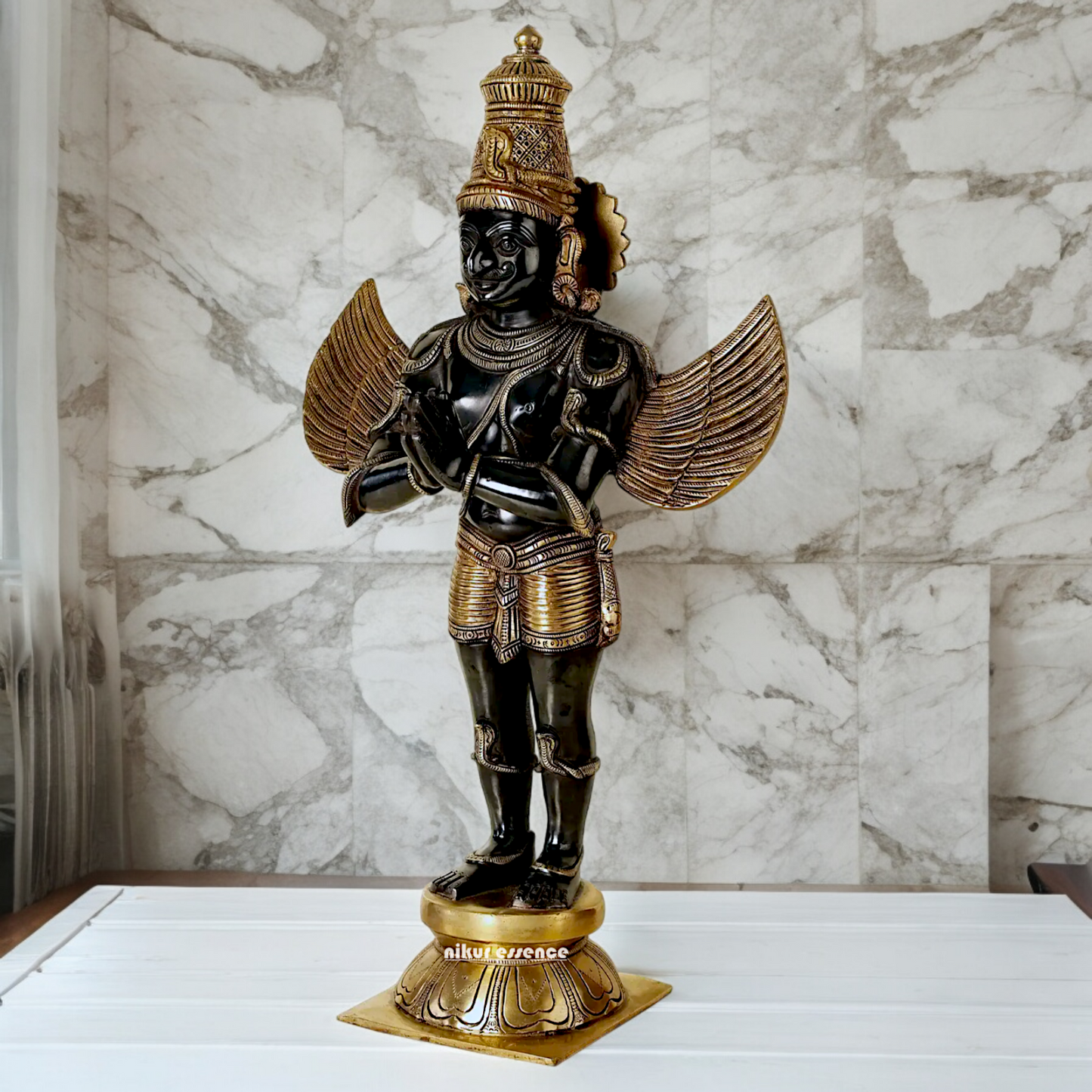 Buy Garuda Standing Brass Idol - 21.8 inch