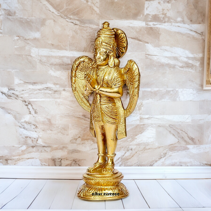 Shop Garuda Standing Solid Brass idol - 8 inches