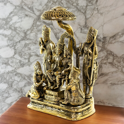 Buy Ram Darbar Solid Brass Idol - 15 inch