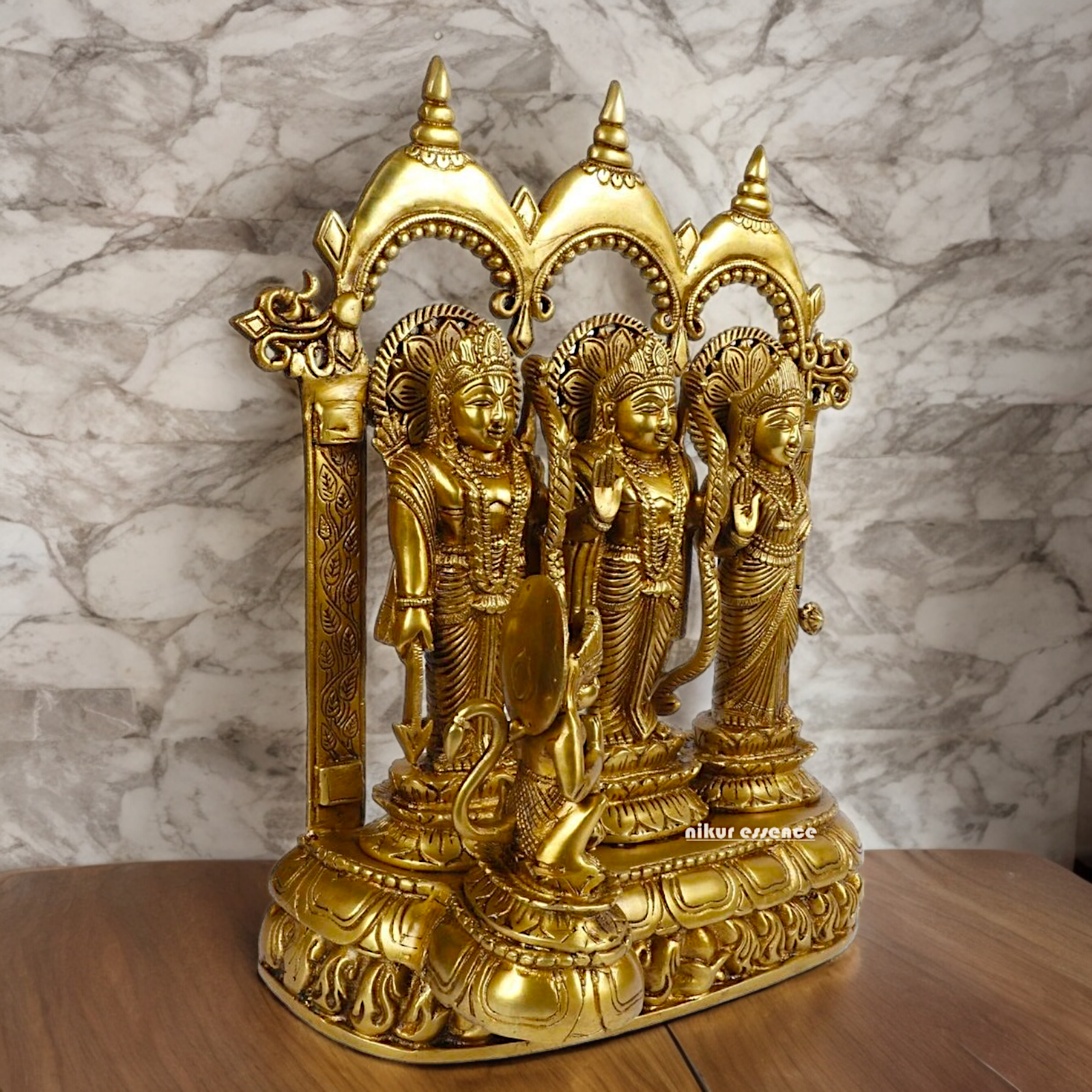 Solid Braas Ram Darbar Statue - 16 inches