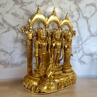 Solid Braas Ram Darbar Statue - 16 inches