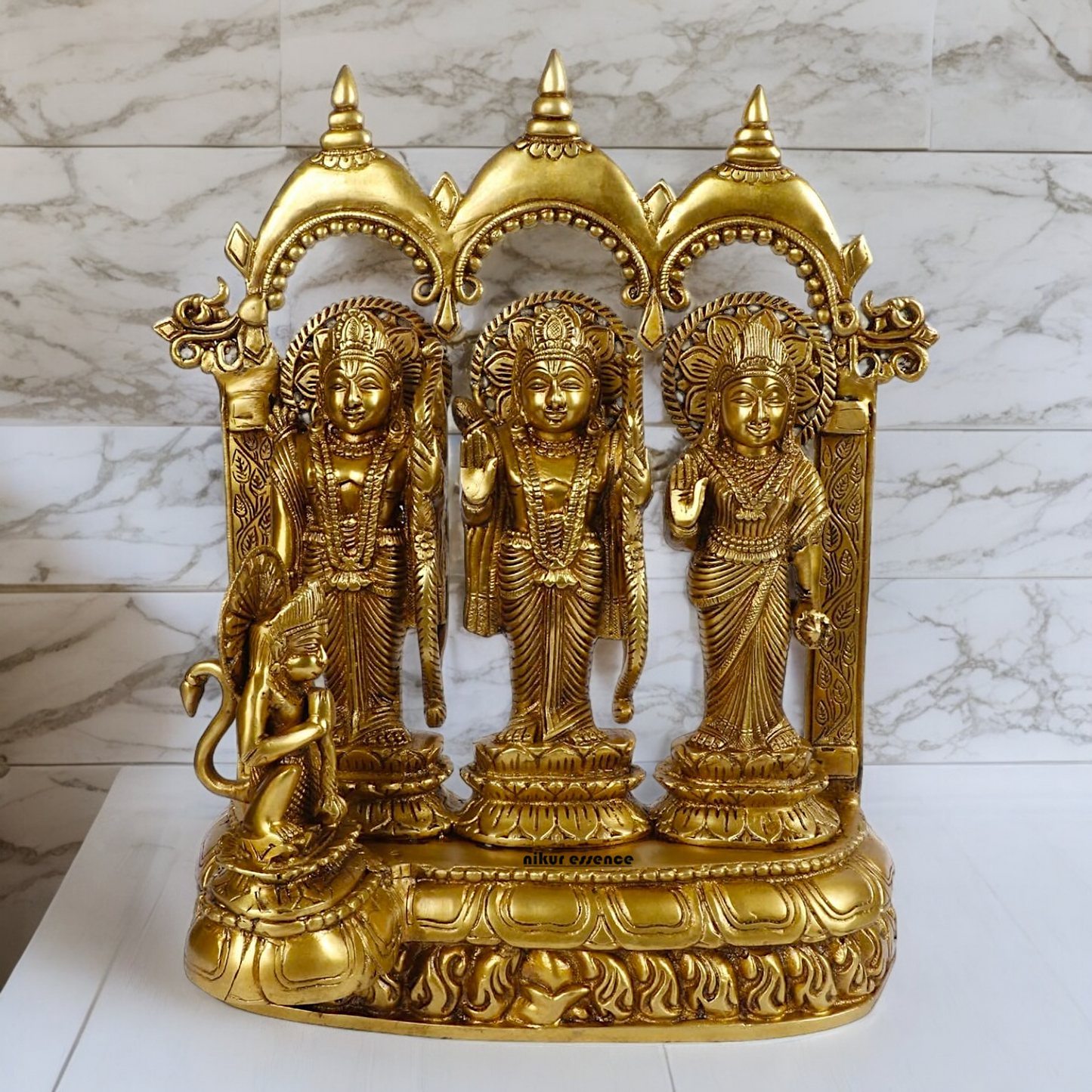 Solid Braas Ram Darbar Statue - 16 inches