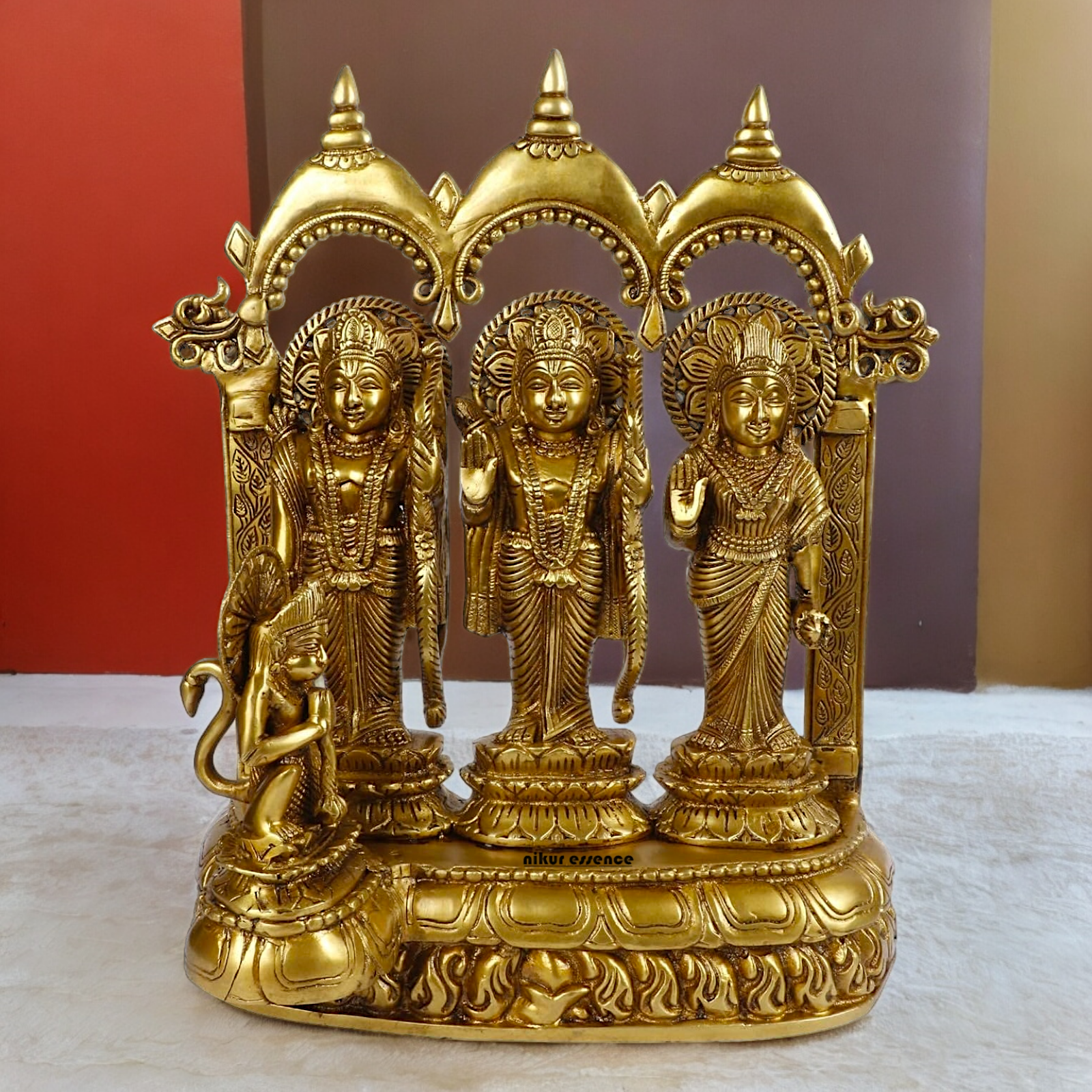 Solid Braas Ram Darbar Statue - 16 inches