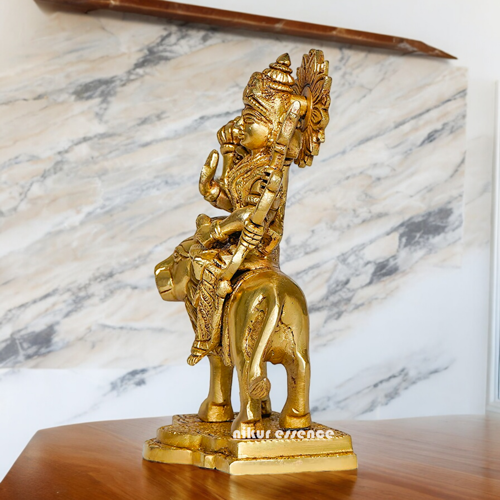 Buy Solid brass Durga maa Idol - 19.558 cm