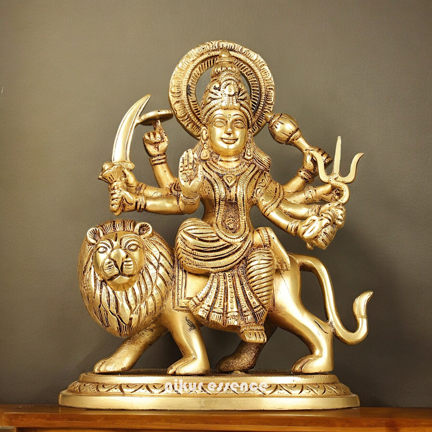 online Solid brass Durga maa Devi Idol - 9.5 Inch