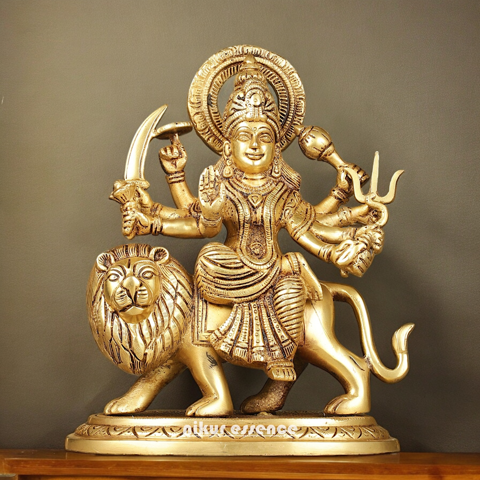 online Solid brass Durga maa Devi Idol - 9.5 Inch