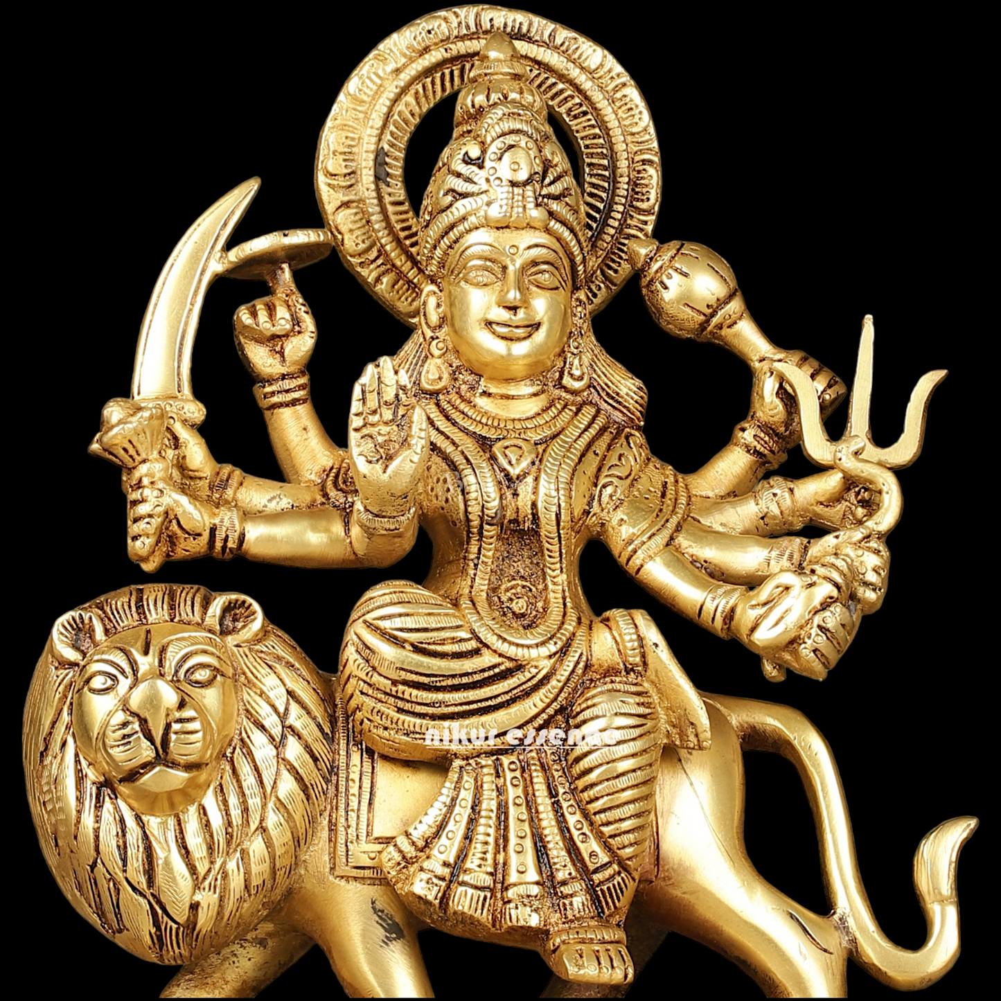 online Solid brass Durga maa Devi Idol - 9.5 Inch