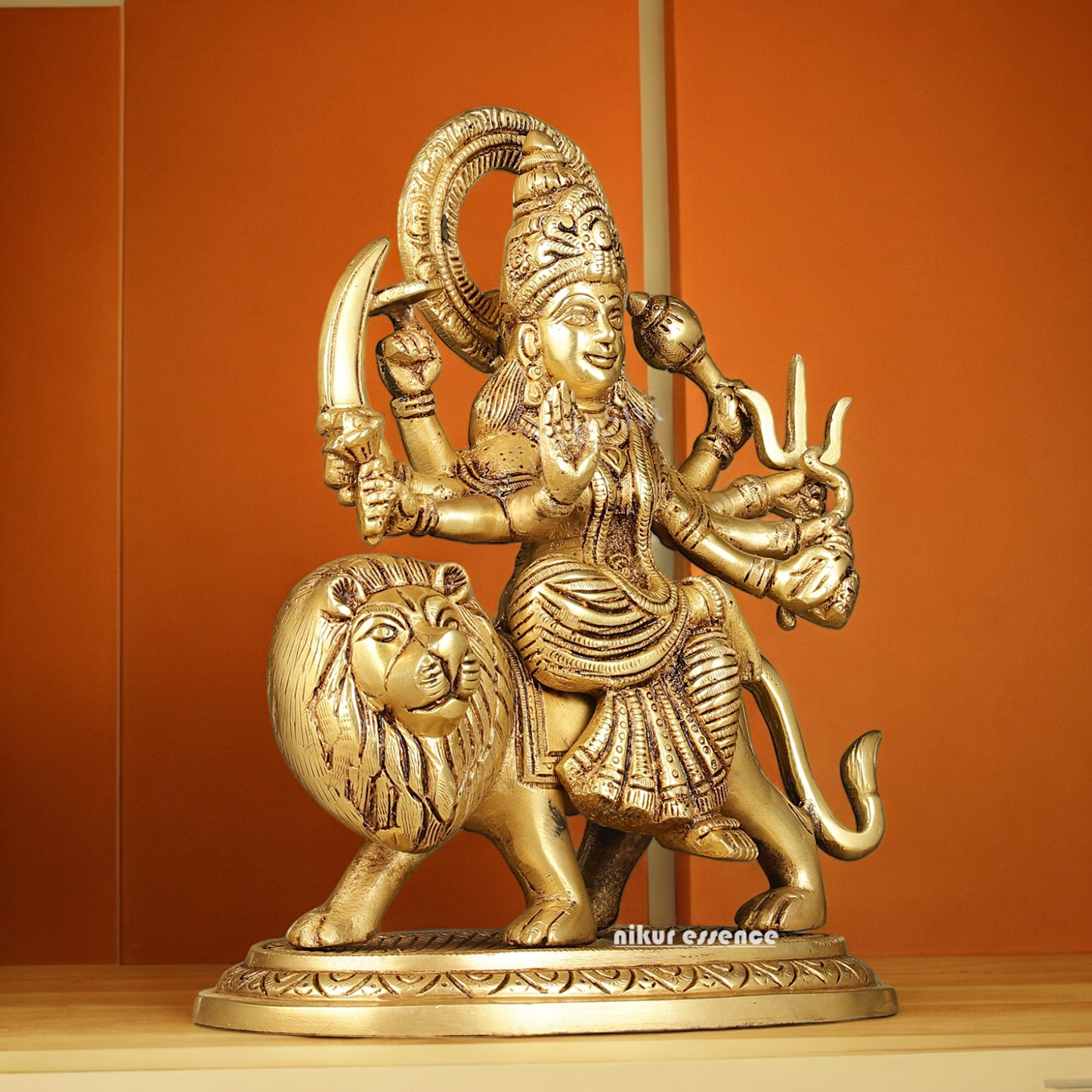 online Solid brass Durga maa Devi Idol - 9.5 Inch