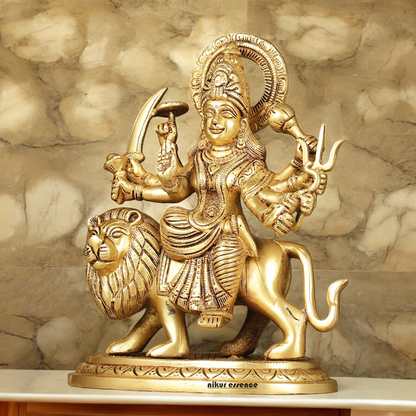 online Solid brass Durga maa Devi Idol - 9.5 Inch