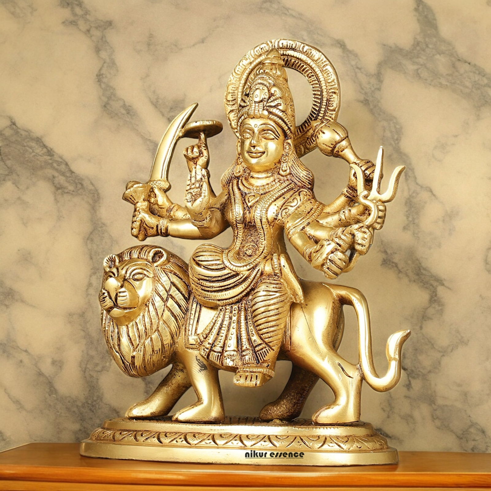 online Solid brass Durga maa Devi Idol - 9.5 Inch