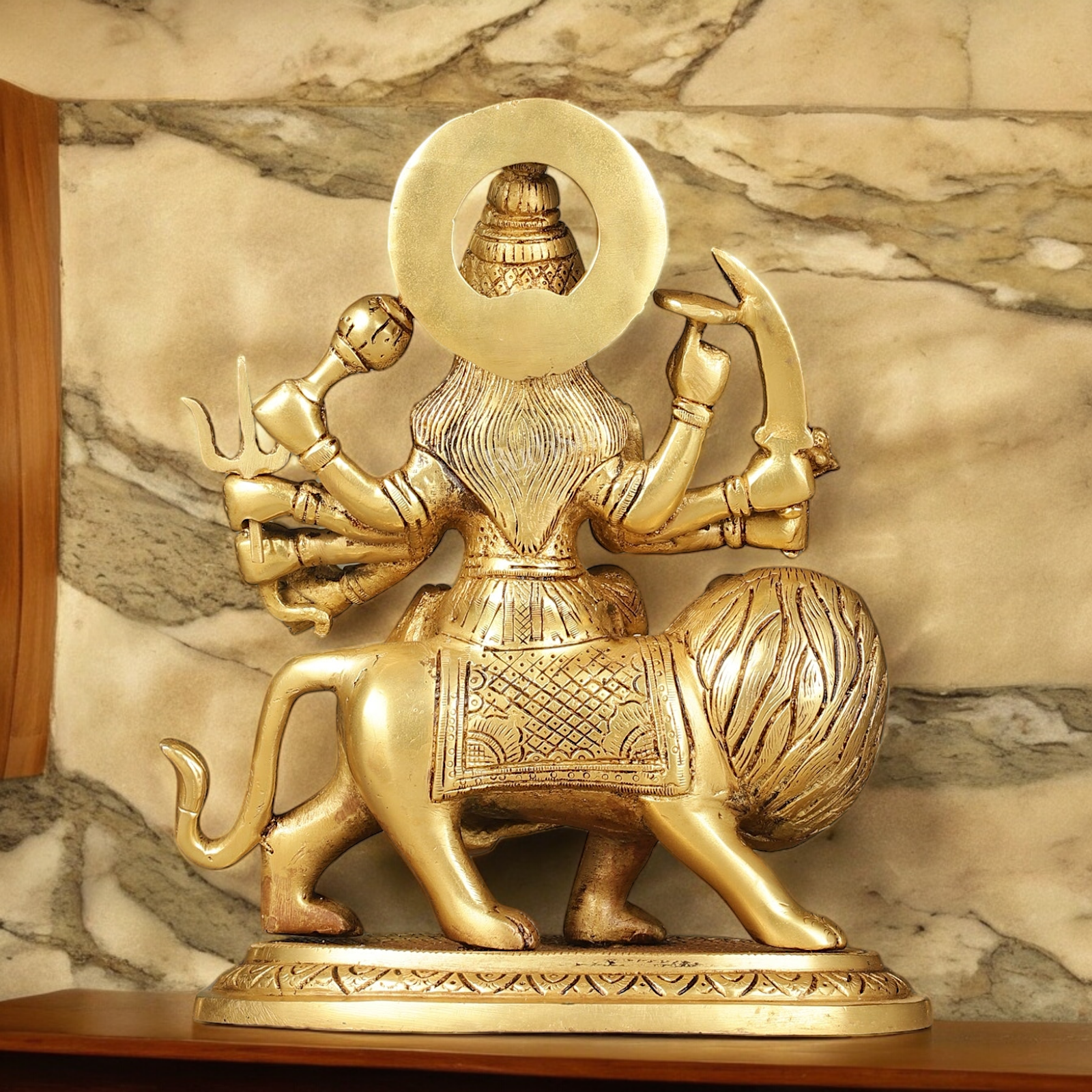 online Solid brass Durga maa Devi Idol - 9.5 Inch