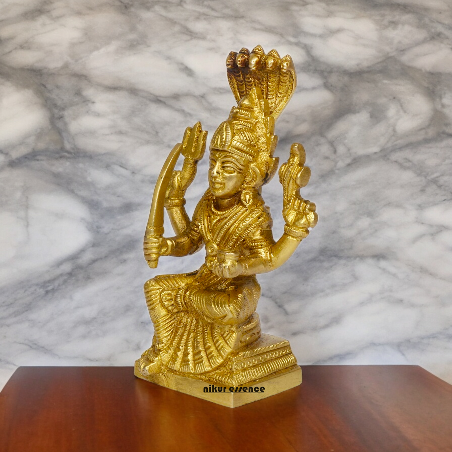 Buy Durga Mariamman Devi Brass Idol- 4.5 inches