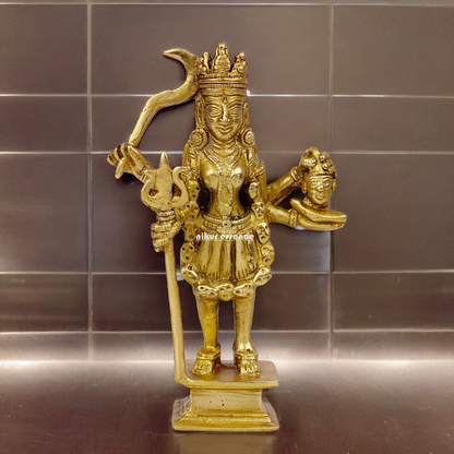 Pure Brass Kali Durga maa Devi - 19.5 cm Idols Nikuressence