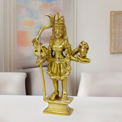 Pure Brass Kali Durga maa Devi - 19.5 cm Idols Nikuressence