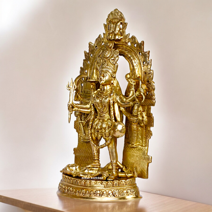 Shop Solid Brass Kali Maa Idol - 22 inches