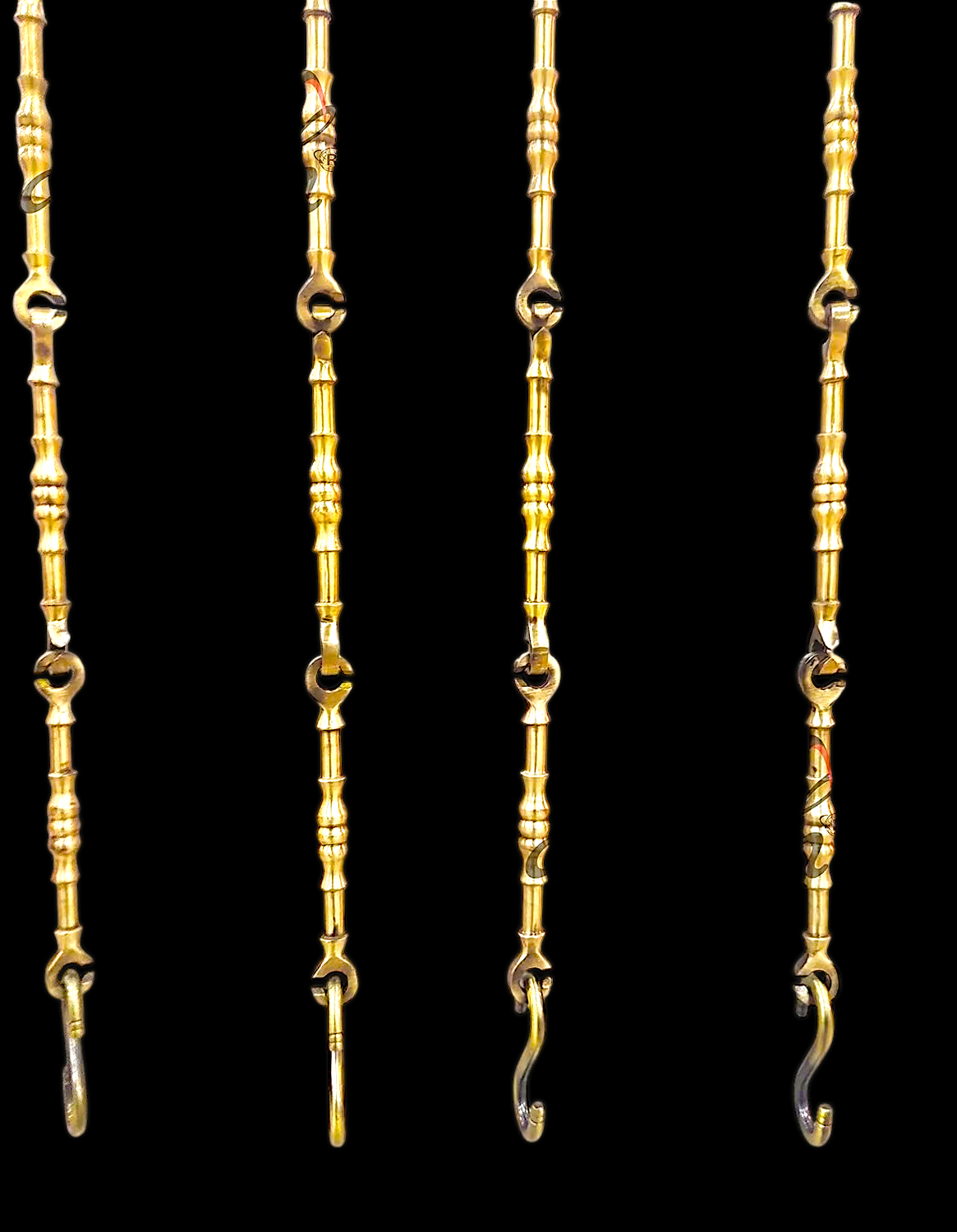 Handcrafted 5ft Rosewood Oonjal Swing with 7ft Brass Chains – Perfect for Balcony & Indoor Use Nikuressence