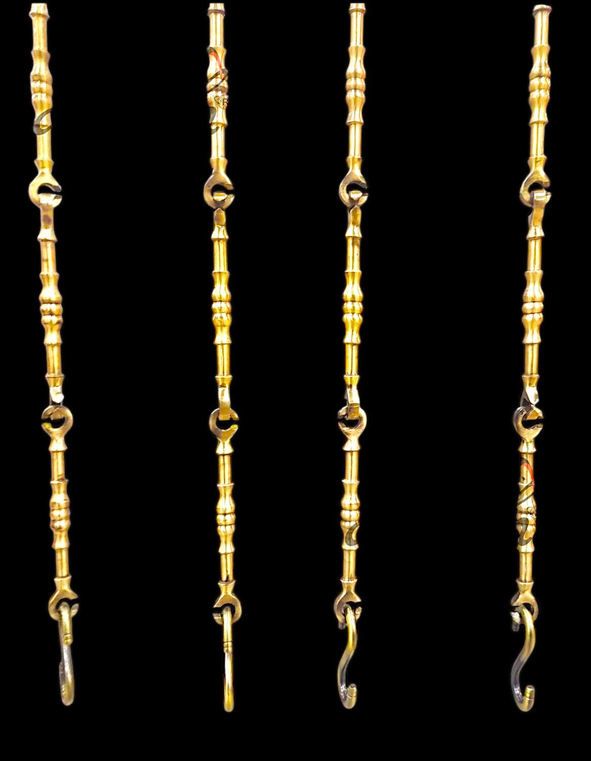 Handcrafted 5ft Rosewood Oonjal Swing with 7ft Brass Chains – Perfect for Balcony & Indoor Use Nikuressence