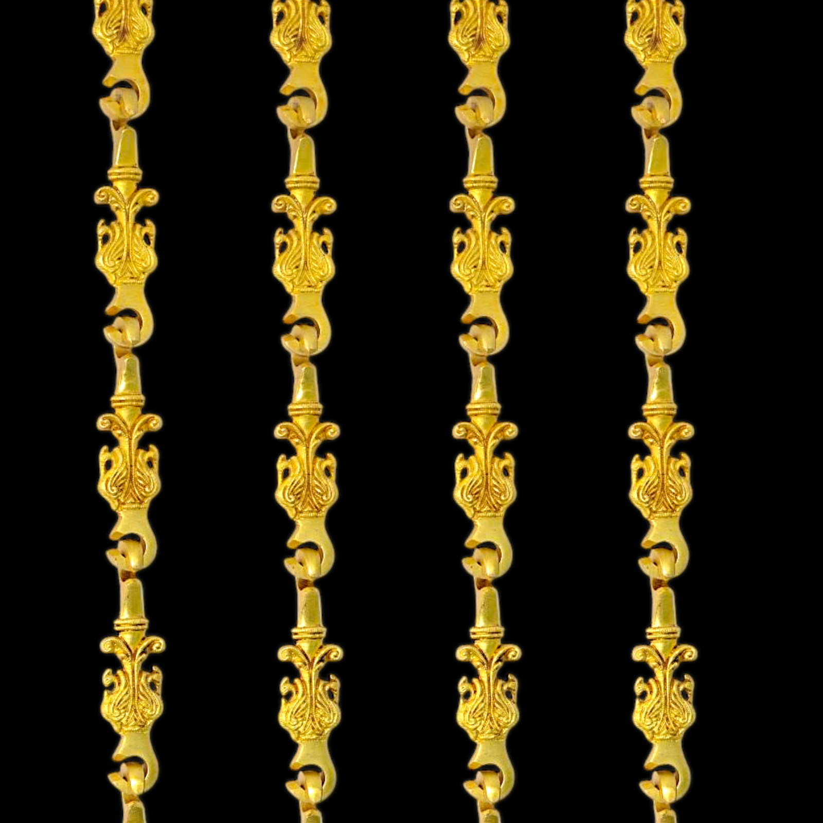 Handcrafted Carved Solid Rosewood Oonjal | 5ft Stylish Wooden Swing (60” x 24” x 6”) with Exquisite Rangoli Inlay & Artistic Carvings Nikuressence