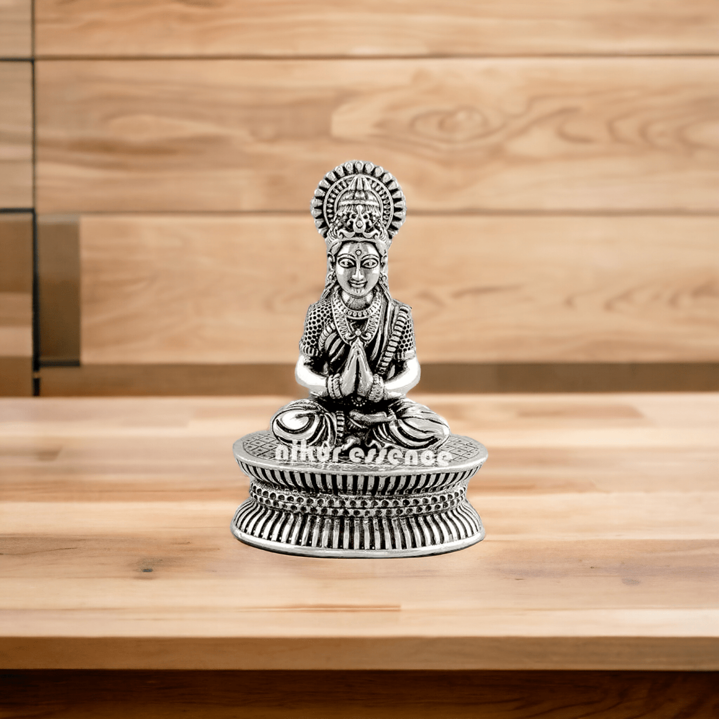 Buy online Pure Silver Annapurna Devi Idol