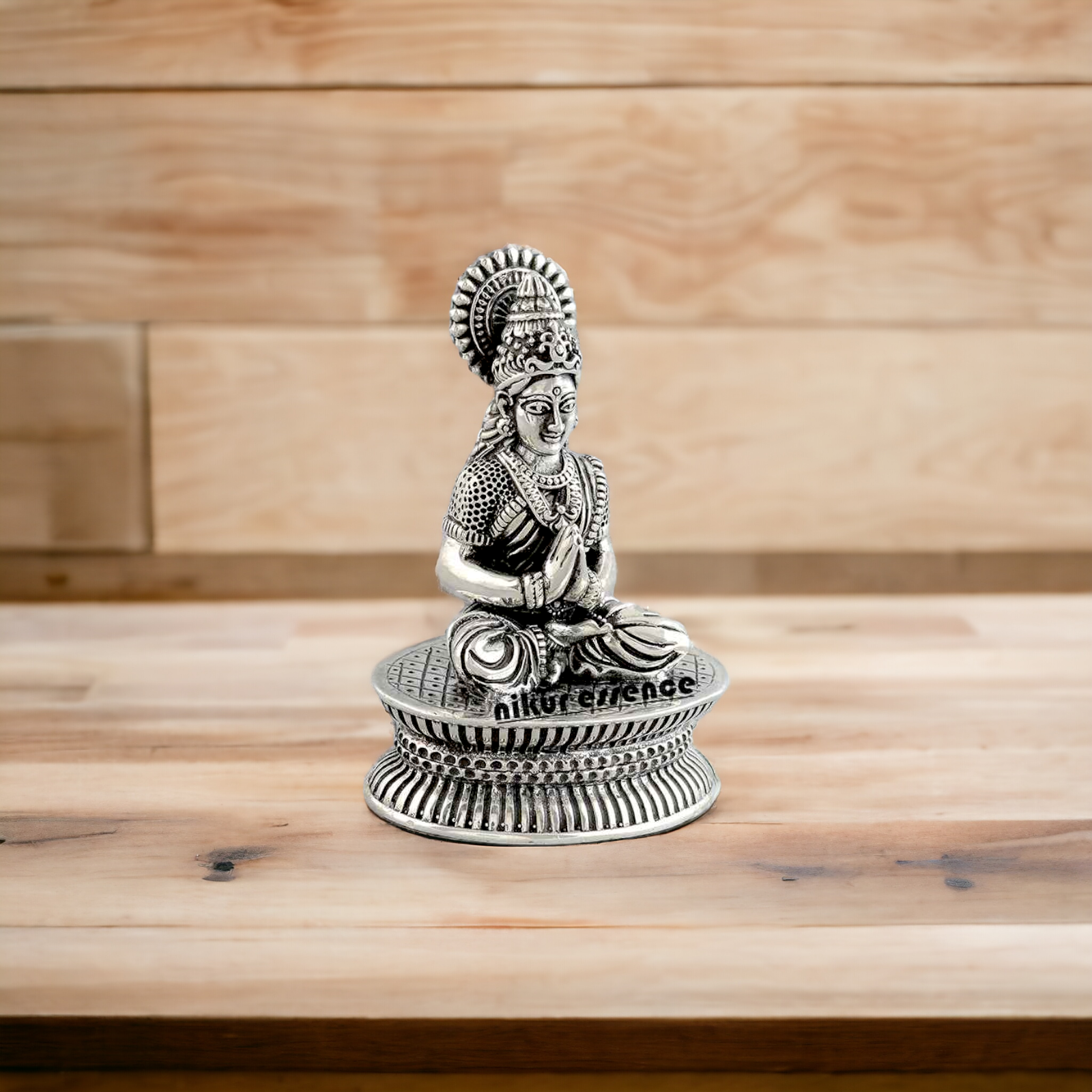 Buy online Pure Silver Annapurna Devi Idol