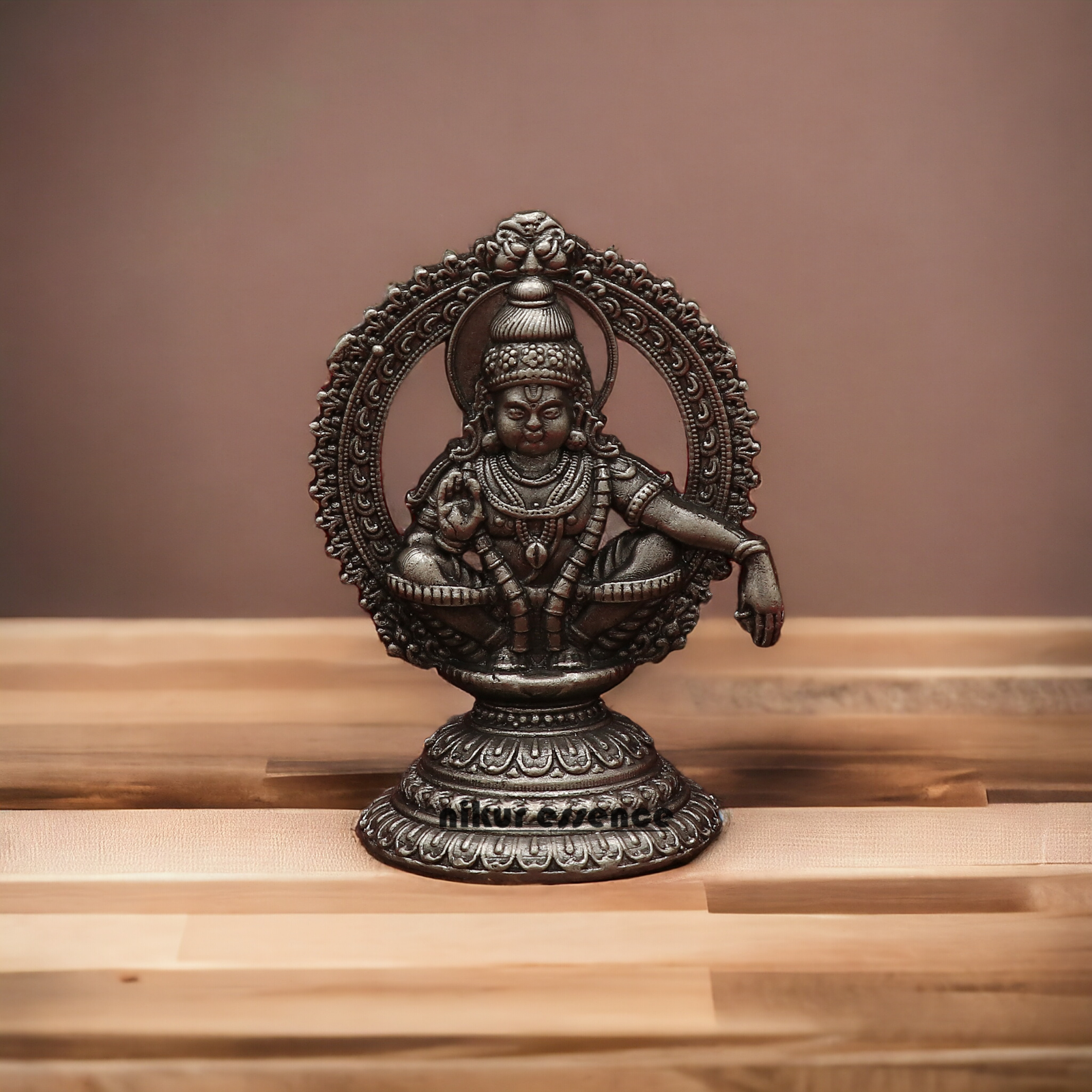 Buy pure Silver Ayyappa Idol -Nikuressence