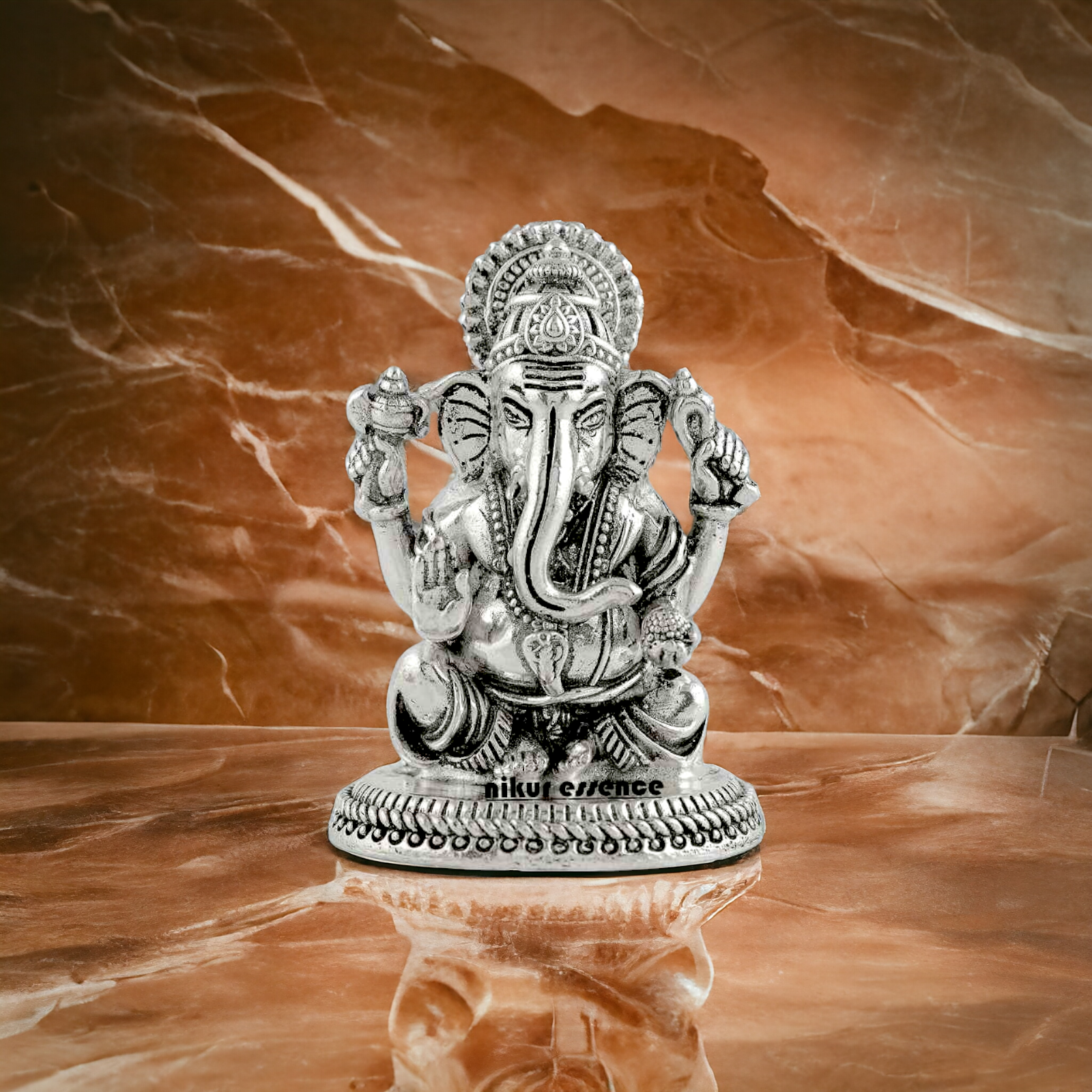 Buy Pure Silver Ganesh Idol -nikuressence Nikuressence AltarDecor DivineBlessing FaithAndSpirituality GaneshBhakti GaneshIdol HandcraftedIdols HandcraftedSilver HinduArt HinduDevotee HinduGods HinduRituals HomeTemple IndianArt LuxuryDecor NikurEssenceSilver PujaRoom SilverDecorItems SilverGaneshIdol SilverIdol SilverIdols SpiritualDecor SpiritualGifts SpiritualGrowth SpiritualSignificance WisdomAndProsperity