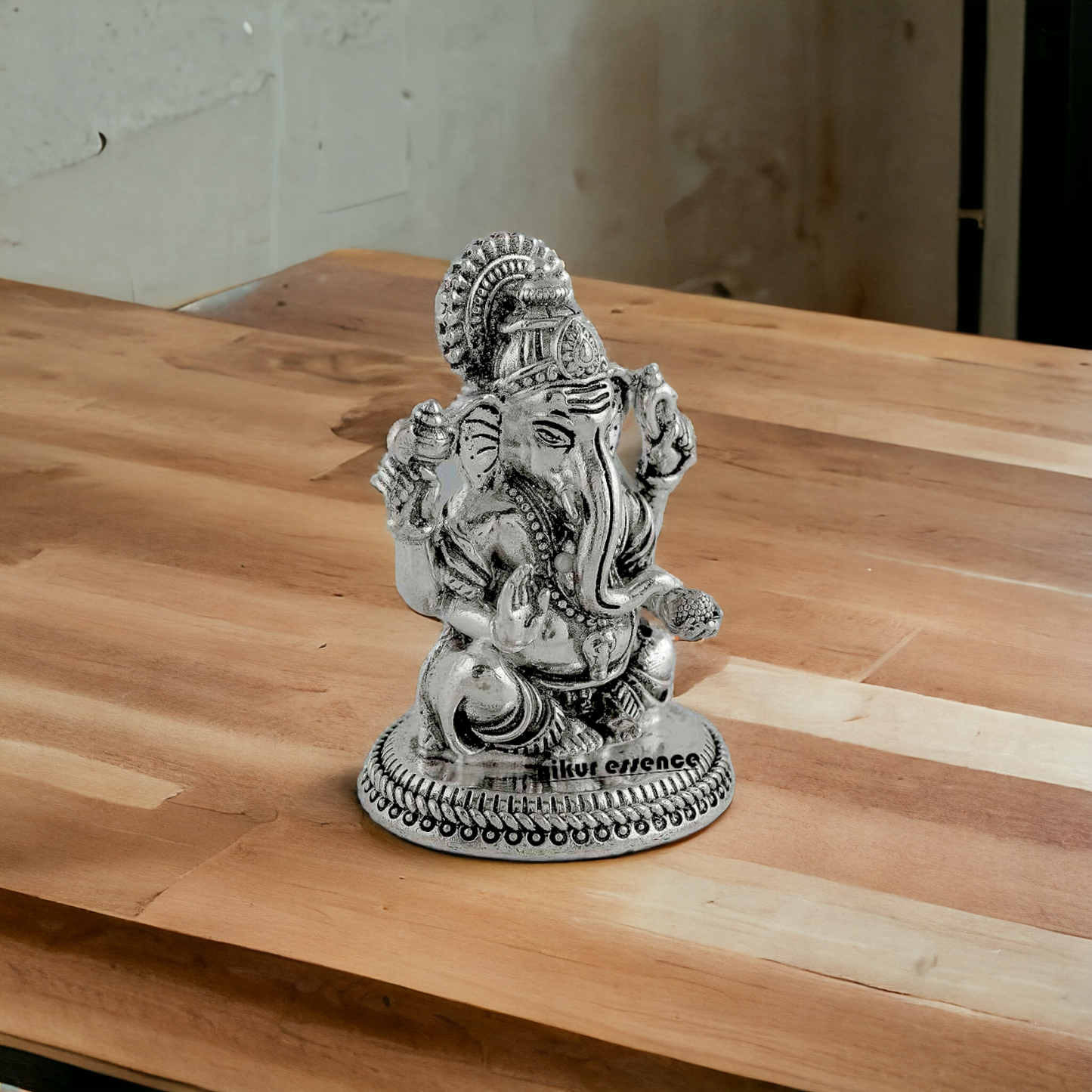 Buy Pure Silver Ganesh Idol -nikuressence Nikuressence AltarDecor DivineBlessing FaithAndSpirituality GaneshBhakti GaneshIdol HandcraftedIdols HandcraftedSilver HinduArt HinduDevotee HinduGods HinduRituals HomeTemple IndianArt LuxuryDecor NikurEssenceSilver PujaRoom SilverDecorItems SilverGaneshIdol SilverIdol SilverIdols SpiritualDecor SpiritualGifts SpiritualGrowth SpiritualSignificance WisdomAndProsperity