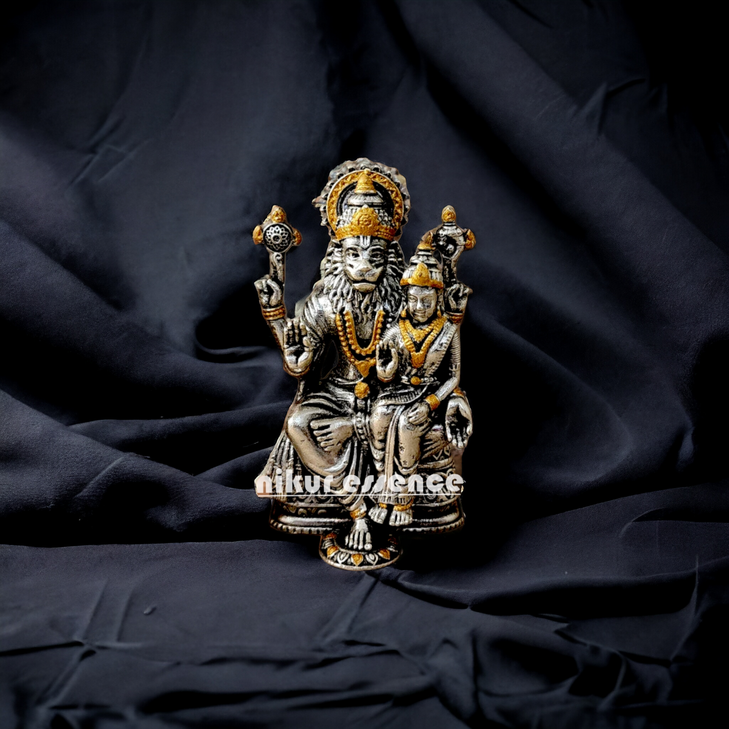 Buy Silver Lakshmi Narasimha Idol