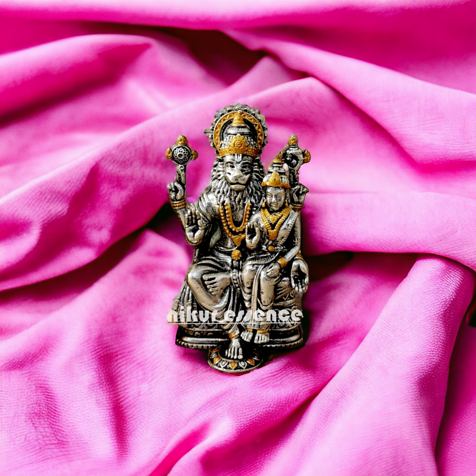 Buy Silver Lakshmi Narasimha Idol