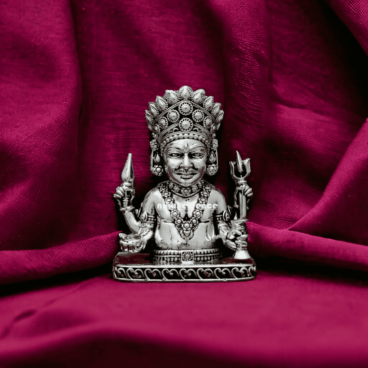 Buy Silver Nakoda Bhairav idol