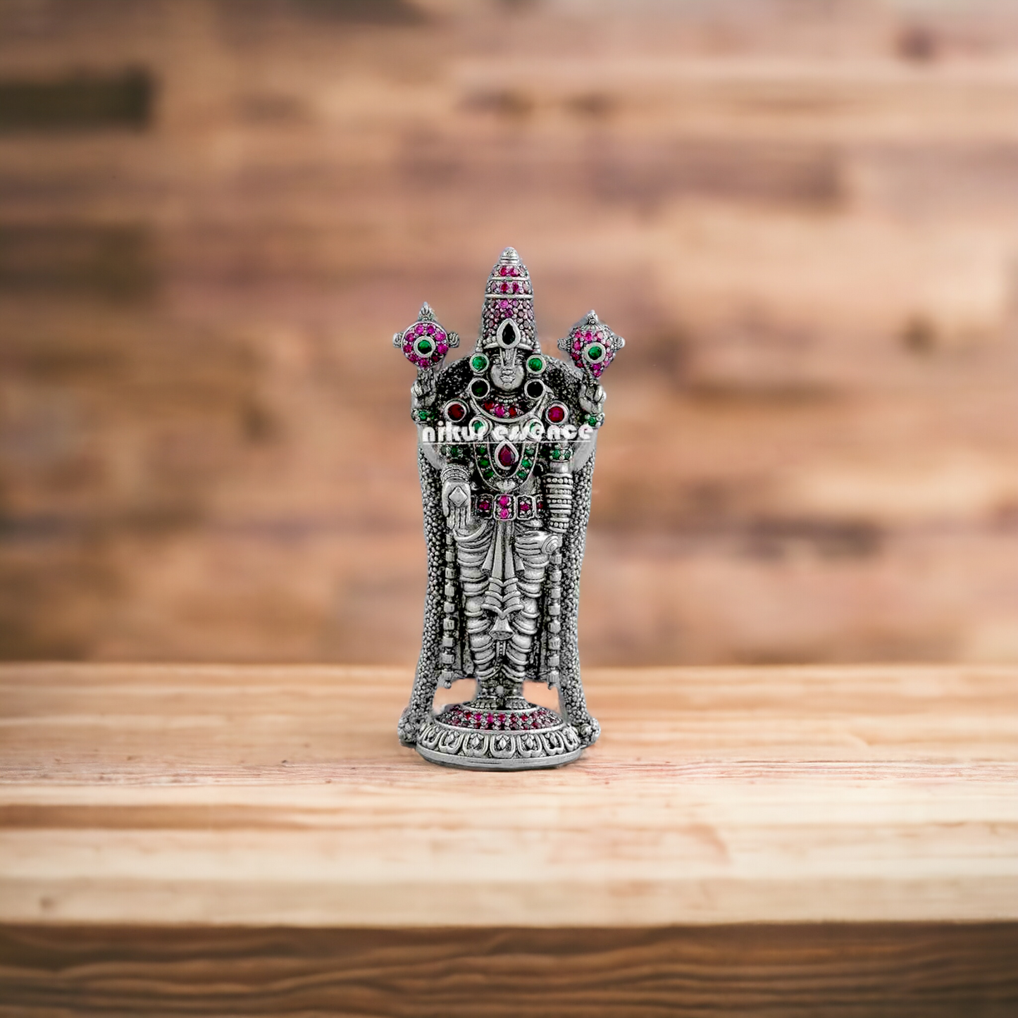 Buy Silver Tirupati Balaji Idol -nikuressence