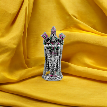 Buy Silver Tirupati Balaji Idol -nikuressence