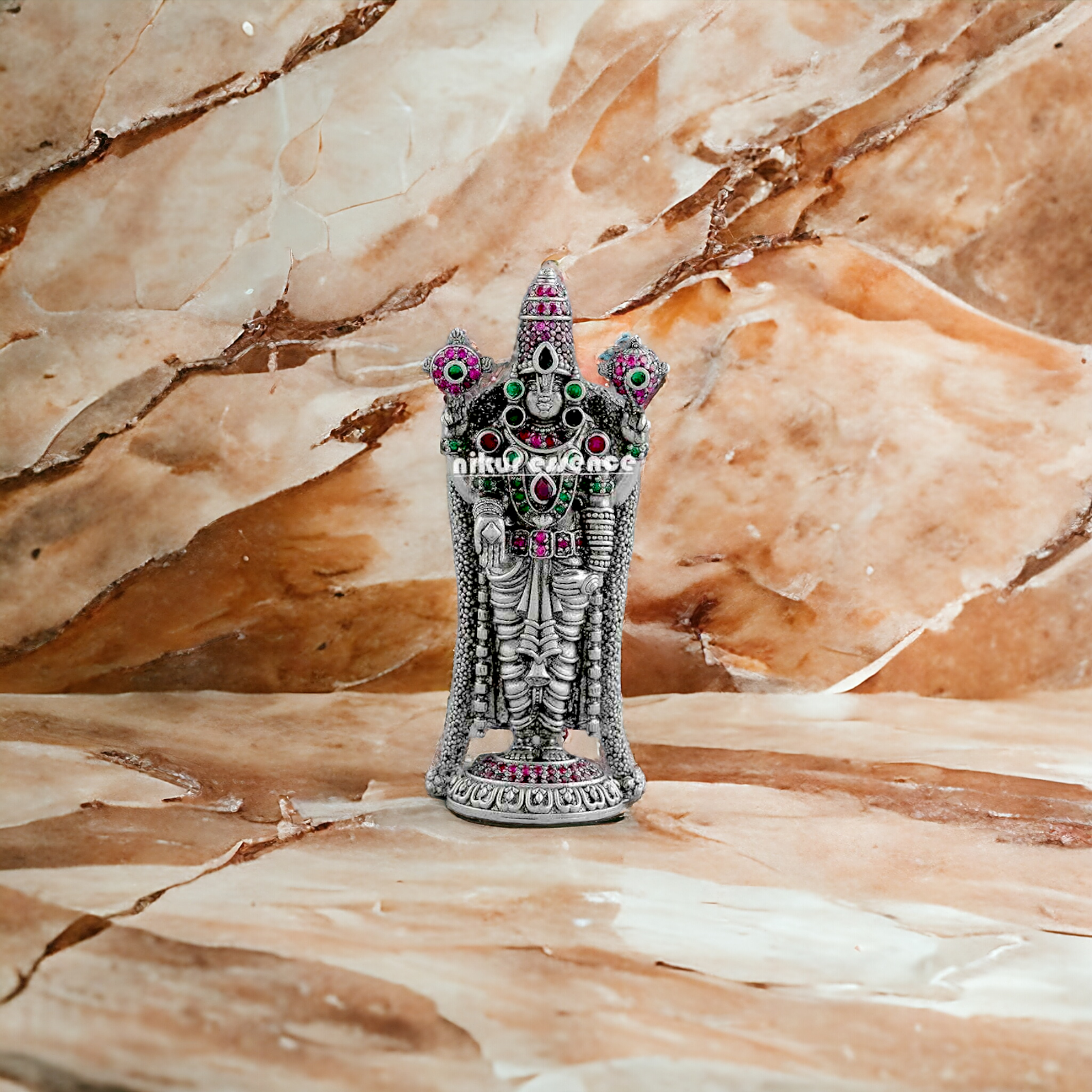 Buy Silver Tirupati Balaji Idol -nikuressence