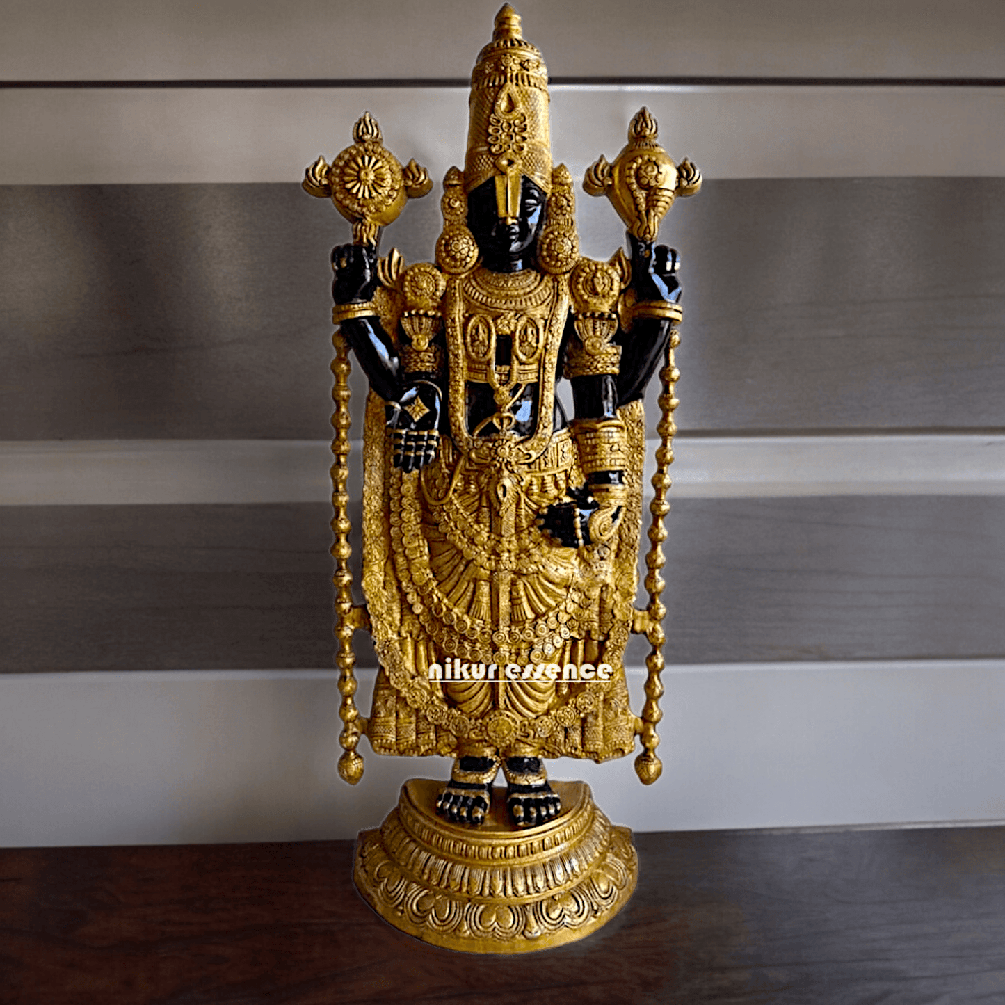 Buy brass Large Tirupati Balaji Statue -46 inch Idols Nikuressence